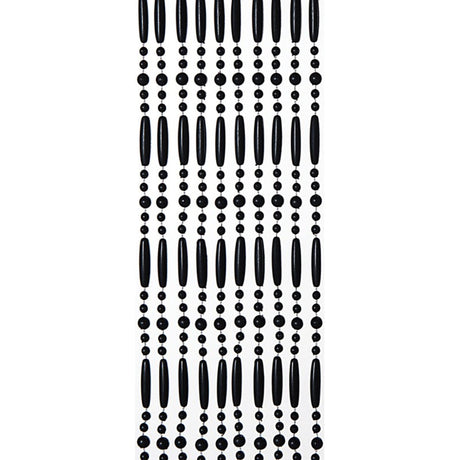 Wicotex perla vliegengordijn 90x220cm zwart