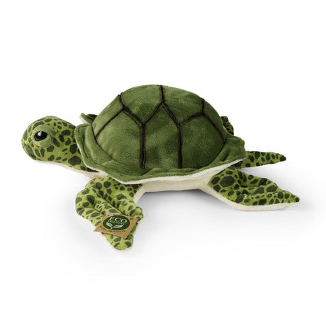 Pluche zoutwater schildpad 25 cm eco-vri