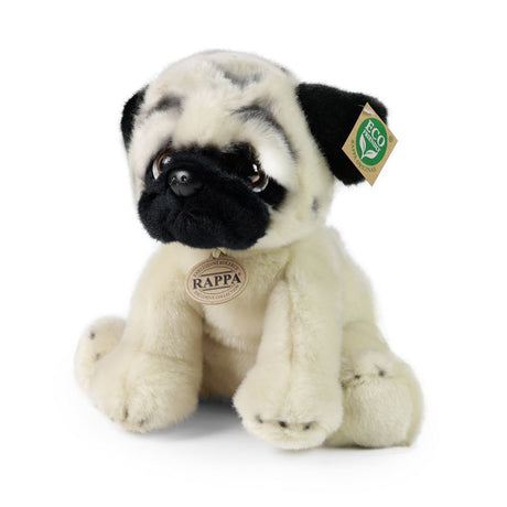 Pluche mopshond 30 cm eco-vriendelijk
