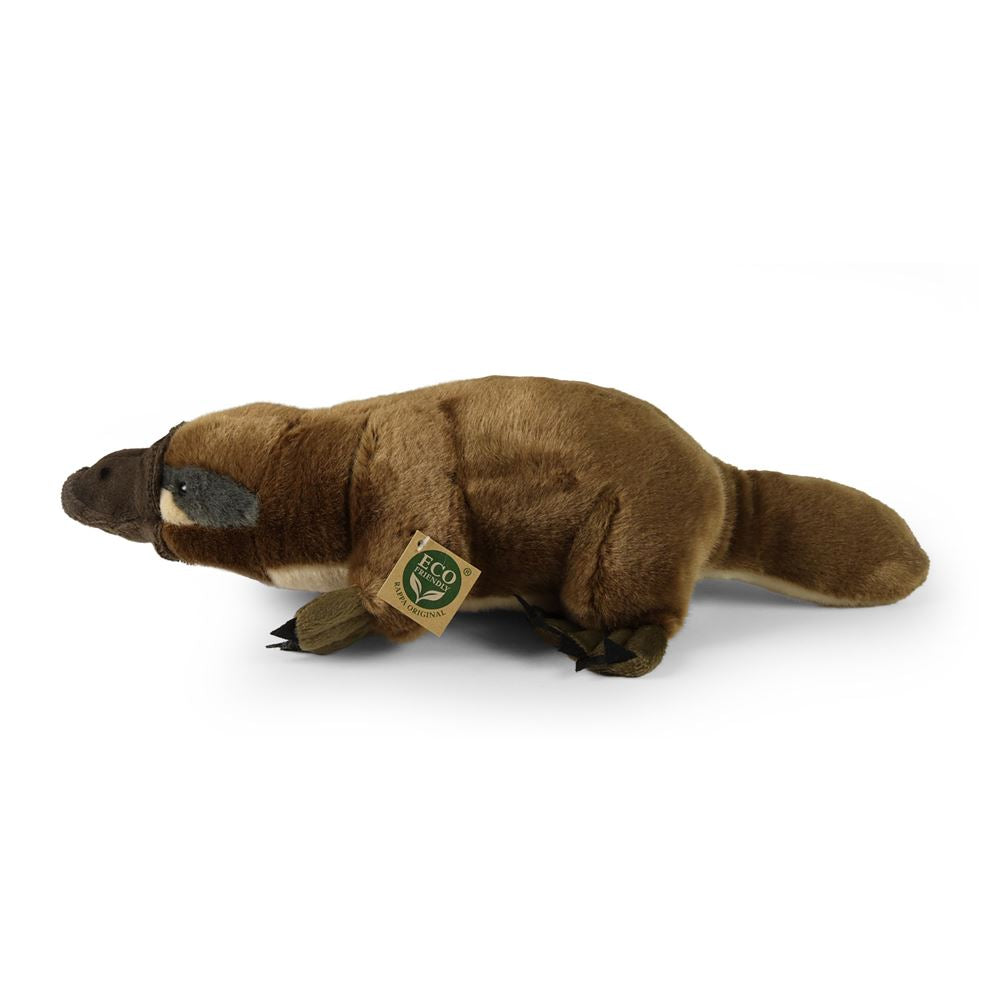 Pluche vogelbekdier 30 cm eco-vriendelij | 2 stuks