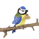 Pluche koolmees 12 cm eco-vriendelijk