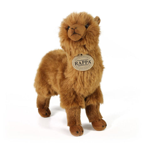 Pluche bruine alpaca 23 cm eco-vriende