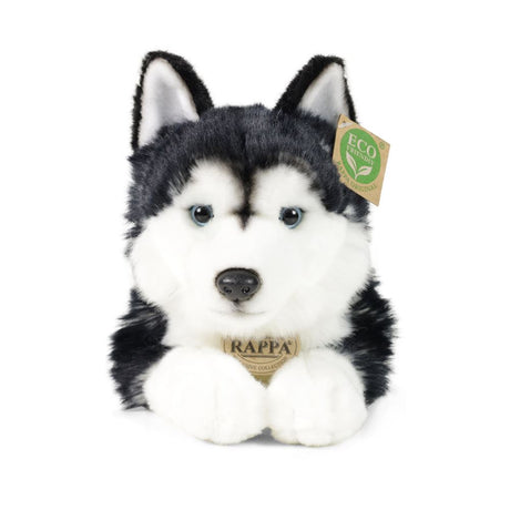 Pluche husky 36 cm eco-vriendelijk | 2 stuks