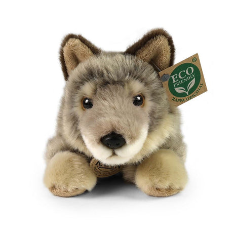 Pluche wolf 23 cm eco-friendly | 2 stuks