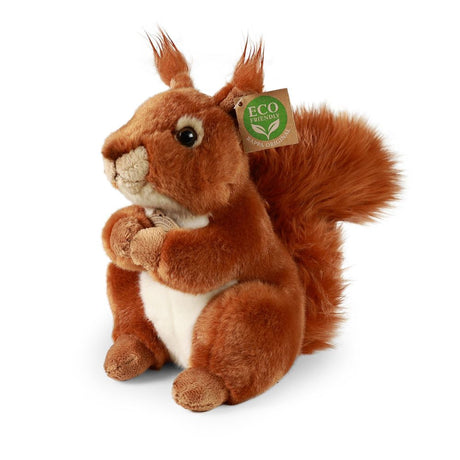 Pluche eekhoorn 23 cm eco-vriendelijk | 2 stuks