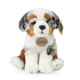 Pluche australian shepherd 23 cm eco-vri | 2 stuks