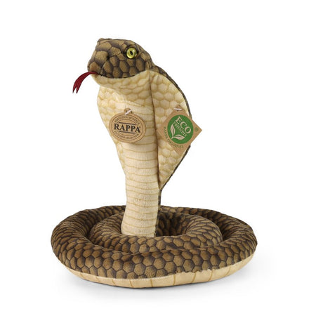 Pluche cobraslang 127 cm eco-vriendelijk