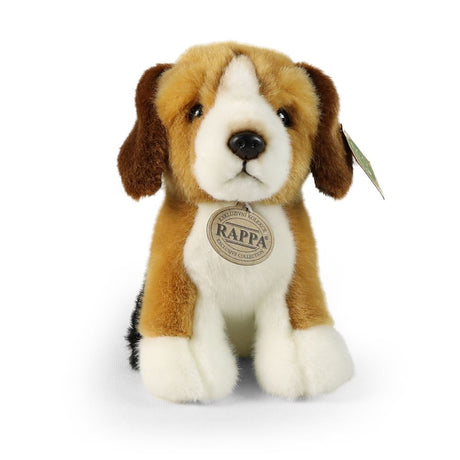 Pluche beagle 20 cm eco-vriendelijk | 2 stuks