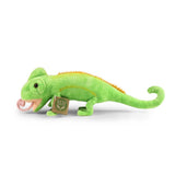 Pluche kameleon 30 cm eco-vriendelijk | 2 stuks