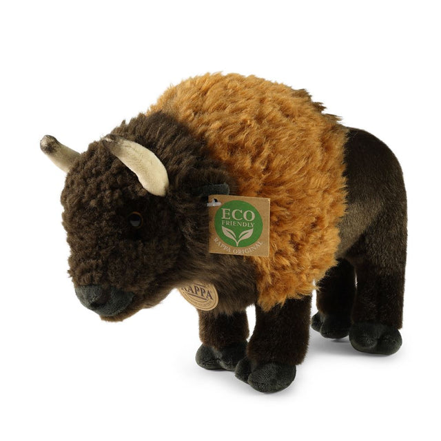 Pluche bizon 30 cm eco-vriendelijk | 2 stuks
