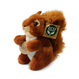 Pluche eekhoorn 16 cm eco-vriendelijk | 2 stuks
