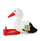Pluche ooievaar 20 cm eco-vriendelijk