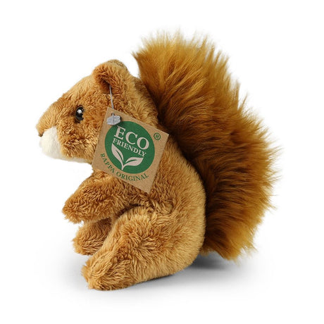 Pluche eekhoorn 12 cm eco-vriendelijk