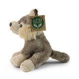 Pluche wolf 13 cm eco-vriendelijk | 2 stuks