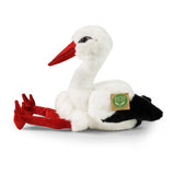 Pluche ooievaar 32 cm eco-friendly | 2 stuks