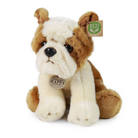 Pluche bulldog 26 cm eco-vriendelijk | 2 stuks