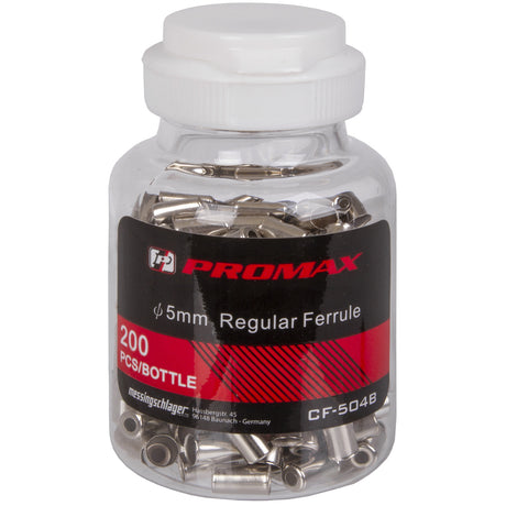 Promax cable hat Metal Ø5mm for derailleur cable (200 pieces)