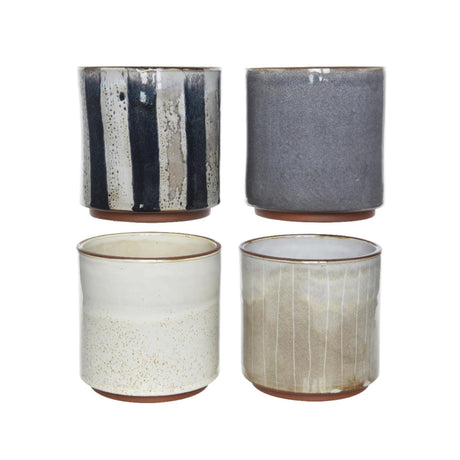 Decoris bloempot terracotta ã˜13x12.5cm naturel kleuren