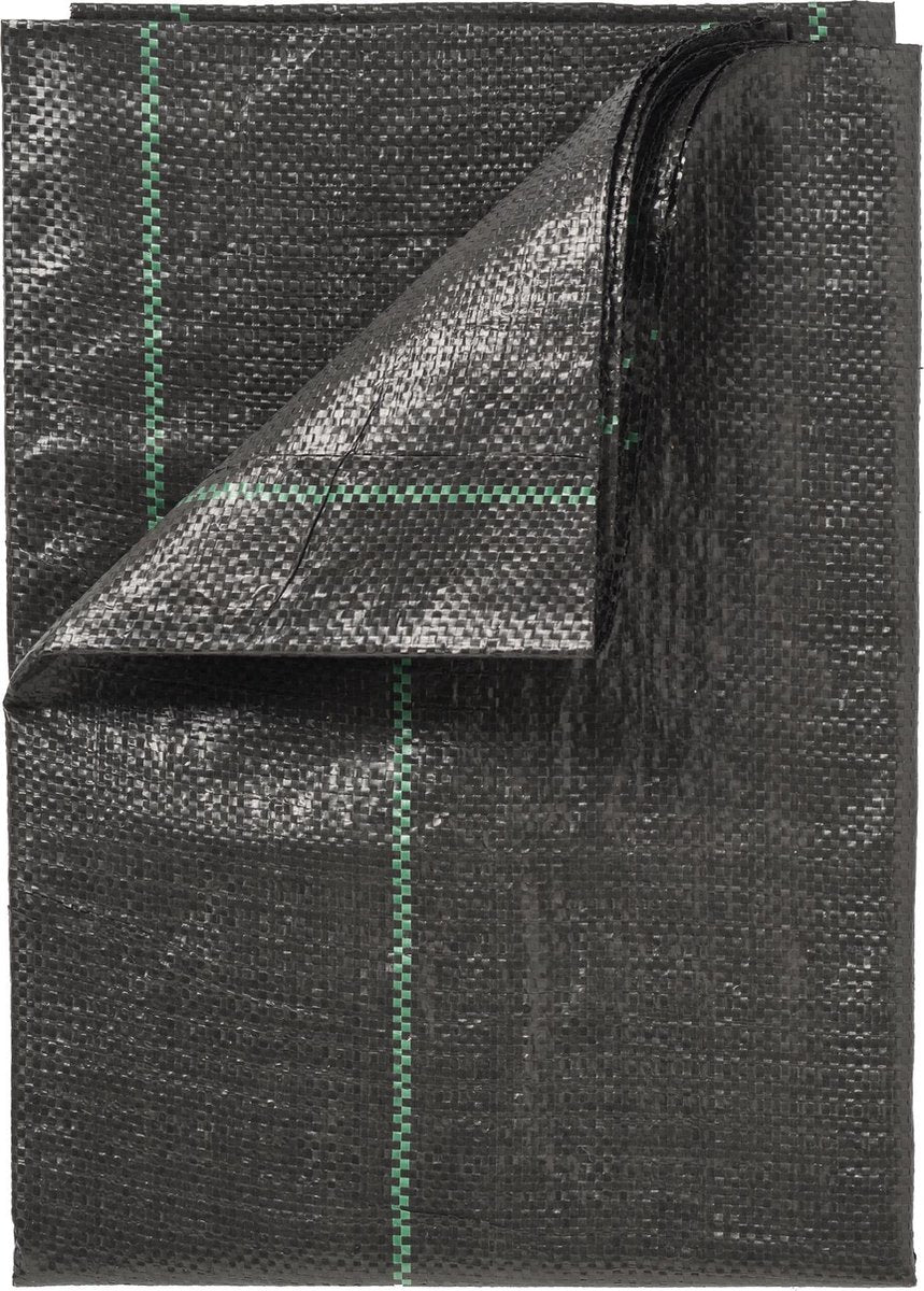 Nature - gronddoek - 3,3 x 5m - 100 g m² - zwart - anti-worteldoek