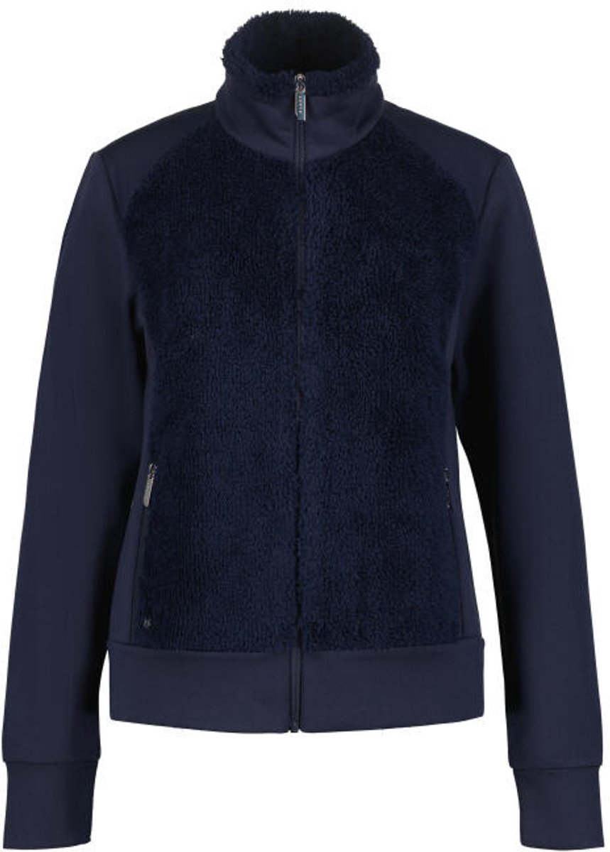 Luhta eirala dames vest - donker blauw - l