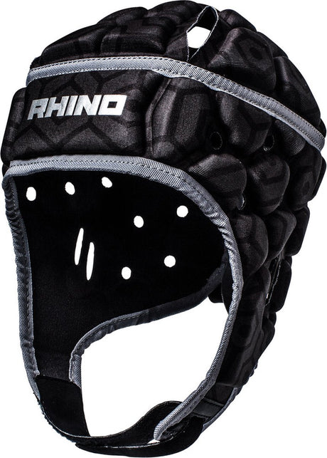 Rhino hoofdbeschermer pro jr polyester zwart mt m