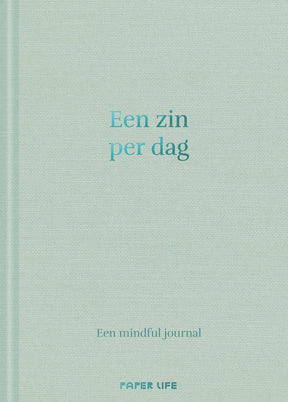Paper life een zin per dag - mindful journal - 365 dagen