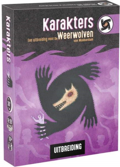 Zygomatic board game studio de weerwolven van wakkerdam karakters - uitbreiding - gezelschapsspel - 28 spelers