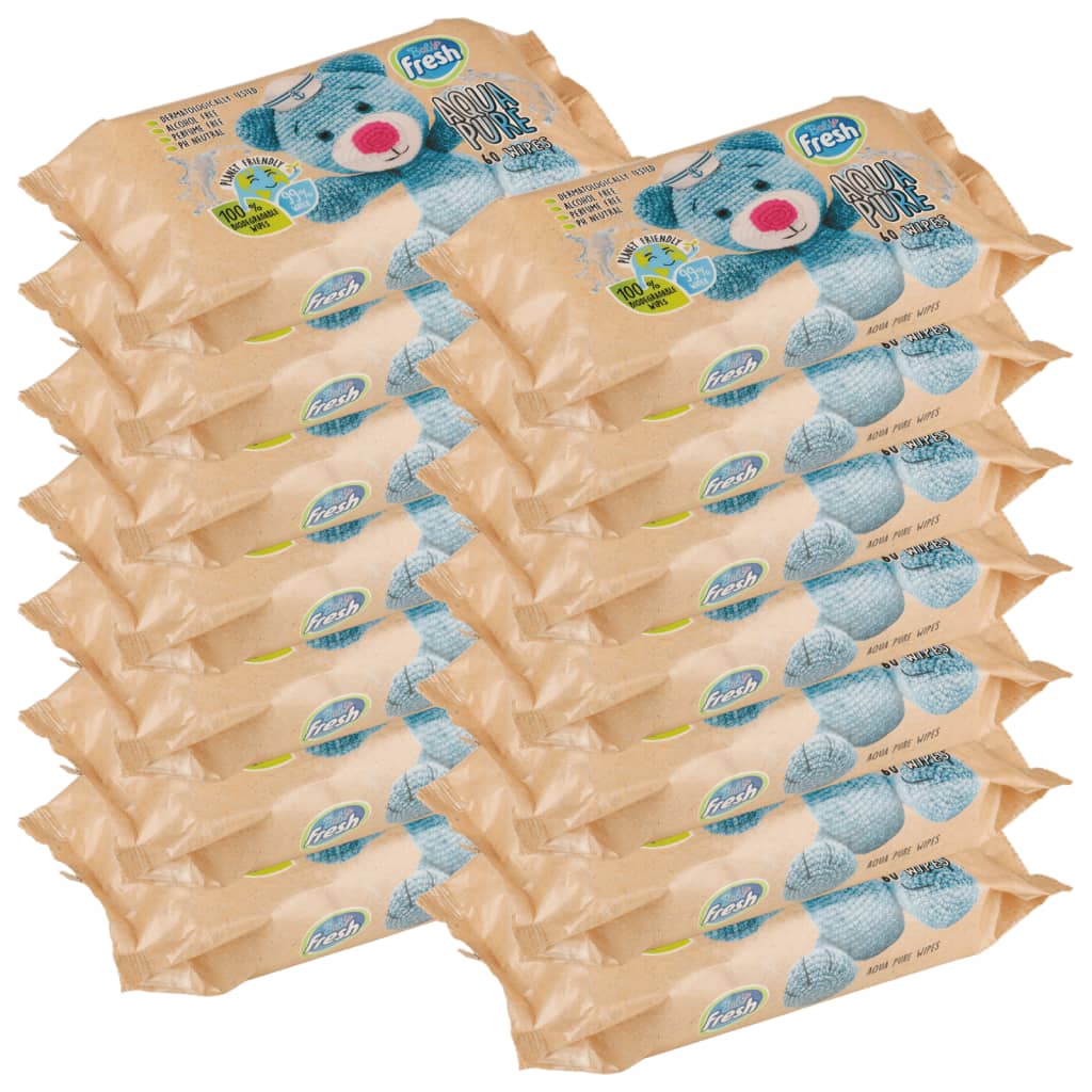 Vidaxl Baby Wipes 14 packs 840 lingettes