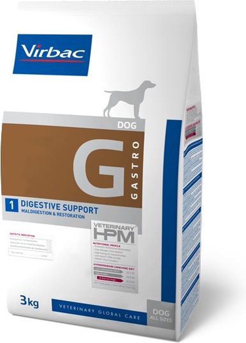 Hpm veterinary dietetic dog - gastro digestive support 1.5 kg