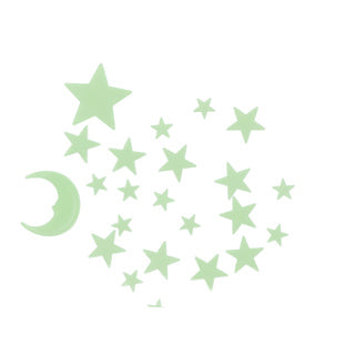 Amazing cool glow in the dark sterren en maan | 6 stuks