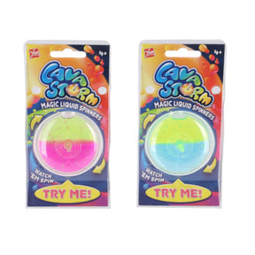 Magic liquid lava spinners assorti | 12 stuks