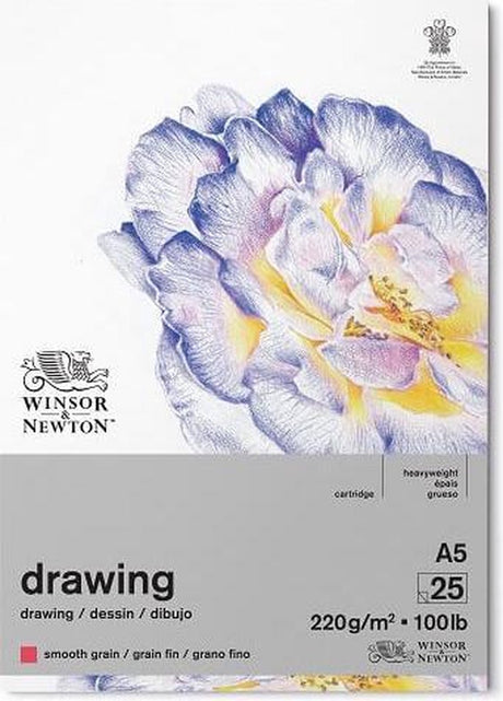 Winsor newton tekenblok fijne korrel a5