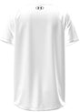 Under armour ua tech 2.0 ss-wht jongens sportshirt - wit - zwart