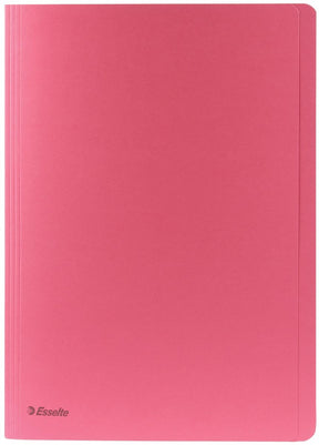 Esselte 100x dossiermap roze formaat a4