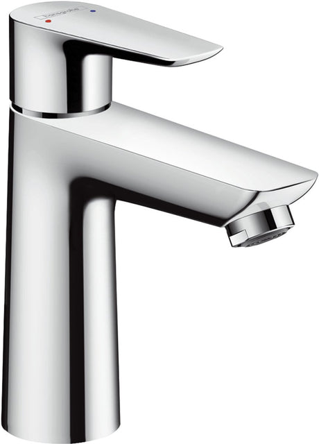 Hansgrohe talis e - wastafelmengkraan - ééngreeps bediening - coolstart energiebesparend - zonder waste - 110mm maat - chroom