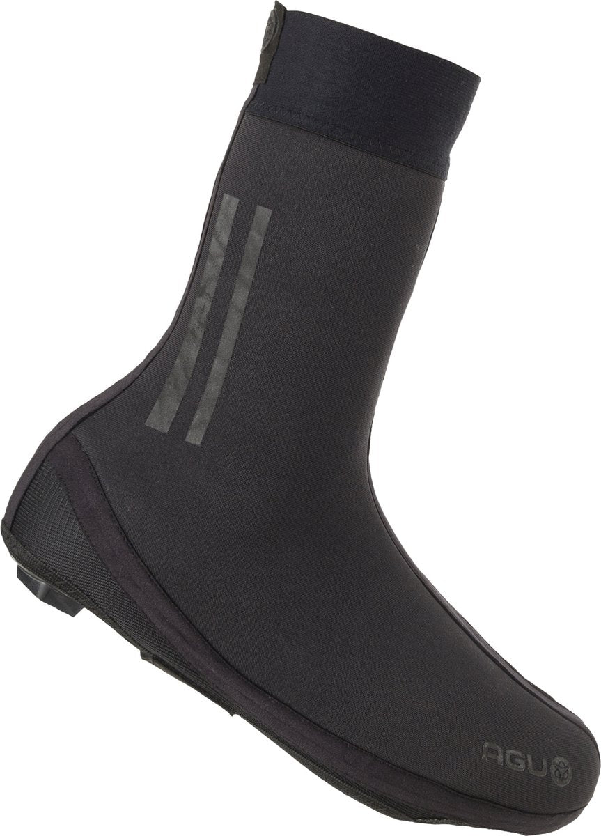 Agu thermo - fietsoverschoenen - thermische overschoenen - neopreen overschoenen - 4mm - winddicht en waterdicht - kevlar versterkte neus - getapete naden - zwart - unisex - l