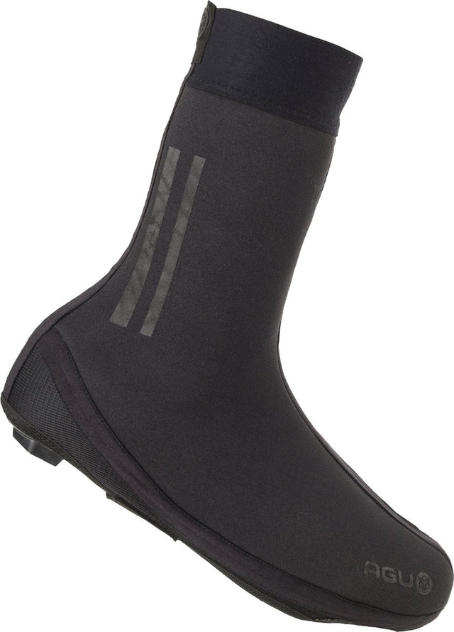 Agu thermo - fietsoverschoenen - thermische overschoenen - neopreen overschoenen - 4mm - winddicht en waterdicht - kevlar versterkte neus - getapete naden - zwart - unisex - l