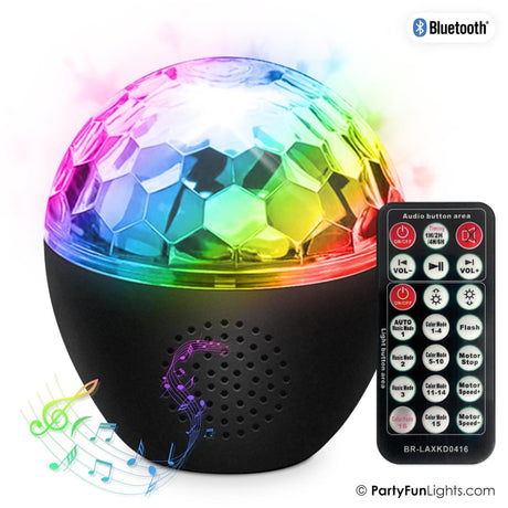 Partyfun lights partyfunlights - bluetooth party speaker starlight projector - 16 lichteffecten - afstandsbediening - projector lamp