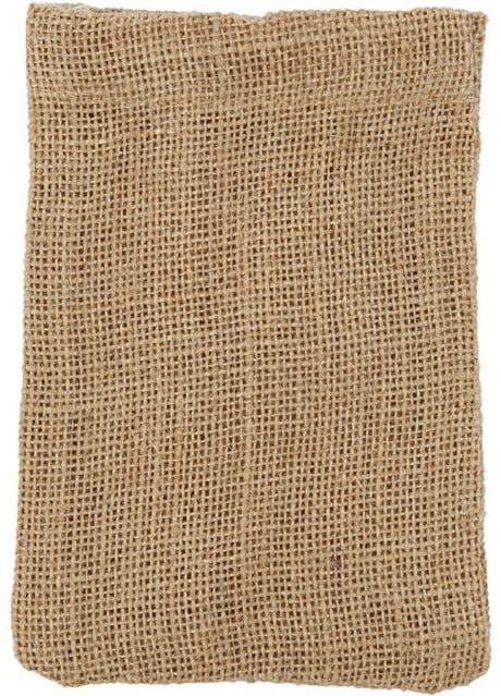 Creativ company jute zakje met trekkoord, 4 stuks