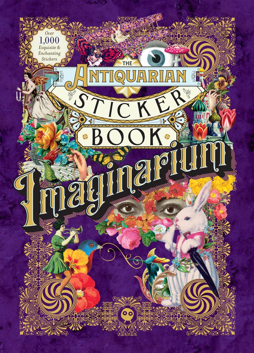New mags | het antieke stickerboek imaginarium