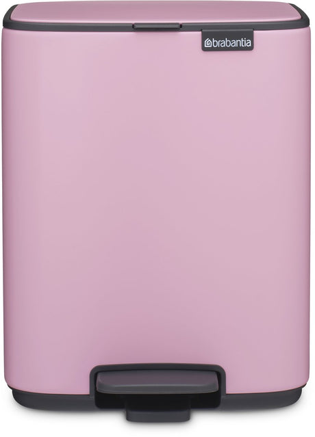 Brabantia bo pedaalemmer - 12 liter - lilac pink
