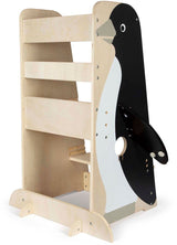 Small foot - houten leertoren penguin wild life, 92cm