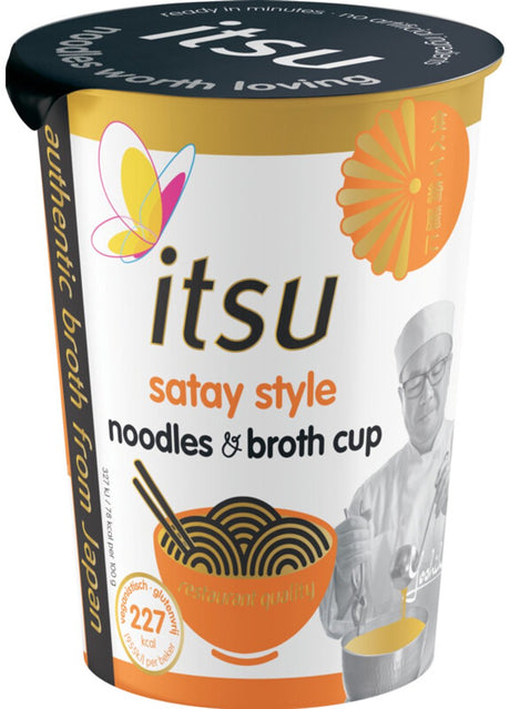 Itsu satay noodle cup 6 x 67 gram
