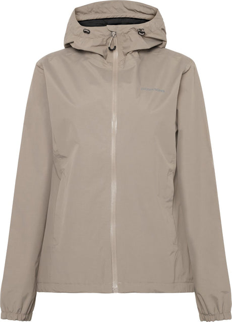 Didriksons varja wns jkt 2 dames outdoorjas - ash brown