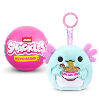 Zuru snackles sleutelhanger 9cm in capsule assorti | 13 stuks