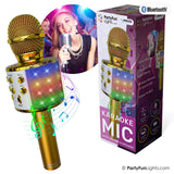 Partyfun lights karaoke mic met luidspreker 1200ma