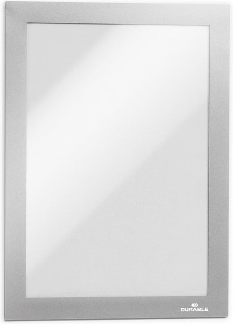 Durable duraframe 494723 magnetisch a5 zilver 5st