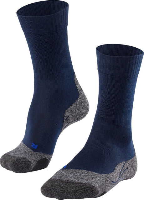 Falke tk2 cool anti-blaar dik lyocell functioneel materiaal wandelsokken dames blauw - maat 41-42 41 42