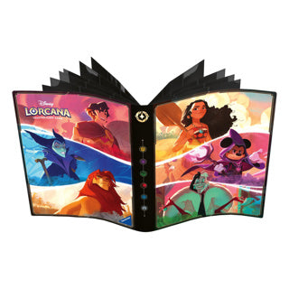 Ravensburger disney lorcana tcg - nicholas kole lorebook card portfolio