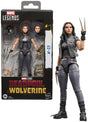 Hasbro marvel legends series - deadpool wolverine - x-23 - actiefiguur 15cm